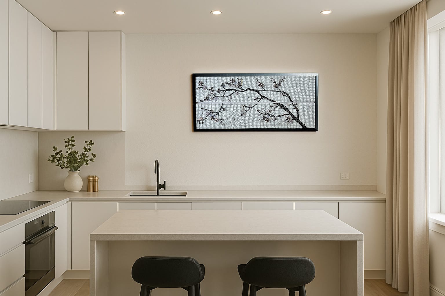 Silence of Spring in a kitchen