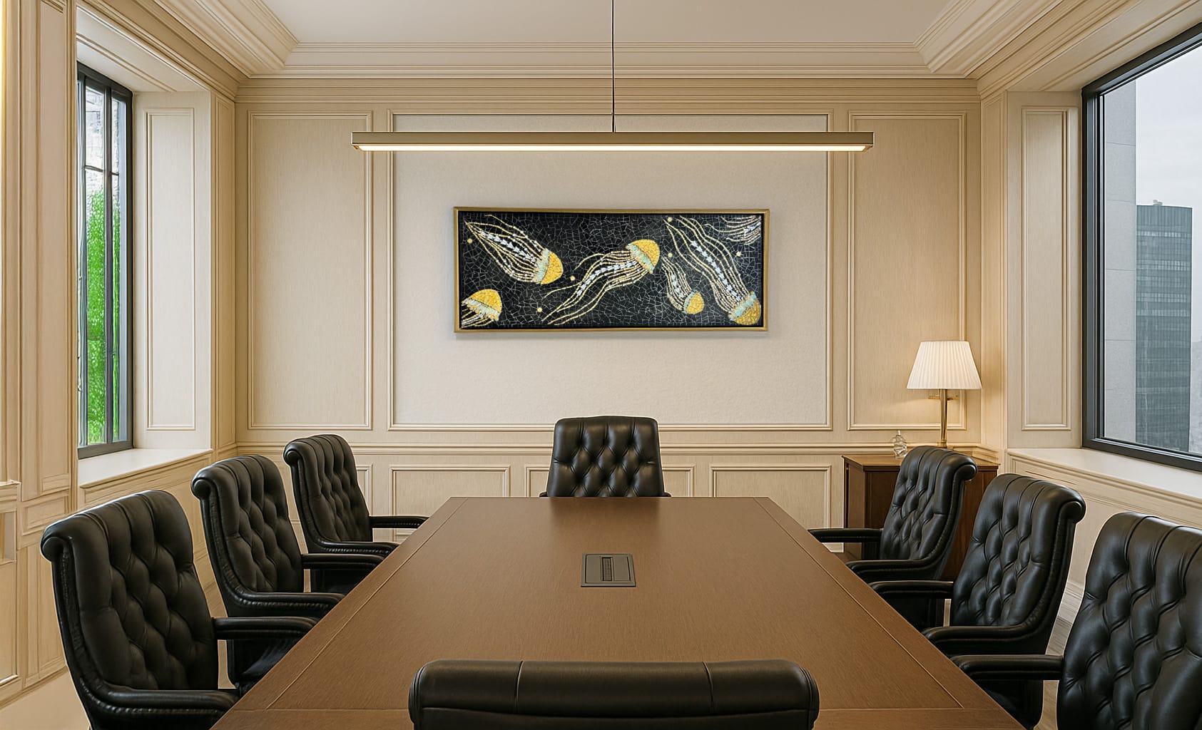 Gilded Drifters in the board room